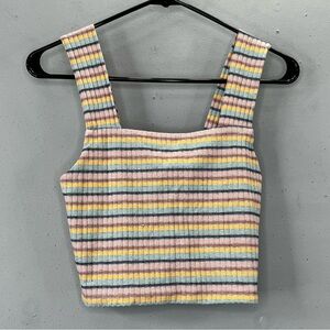 American Eagle Outfitters Colorful Striped Tank